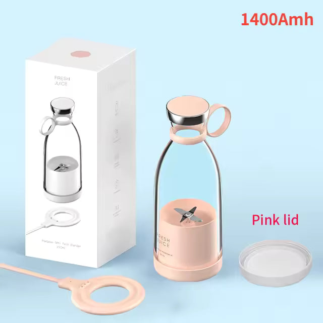 Portable Rechargeable juicer blender wireless mixer fresh juice 350ml