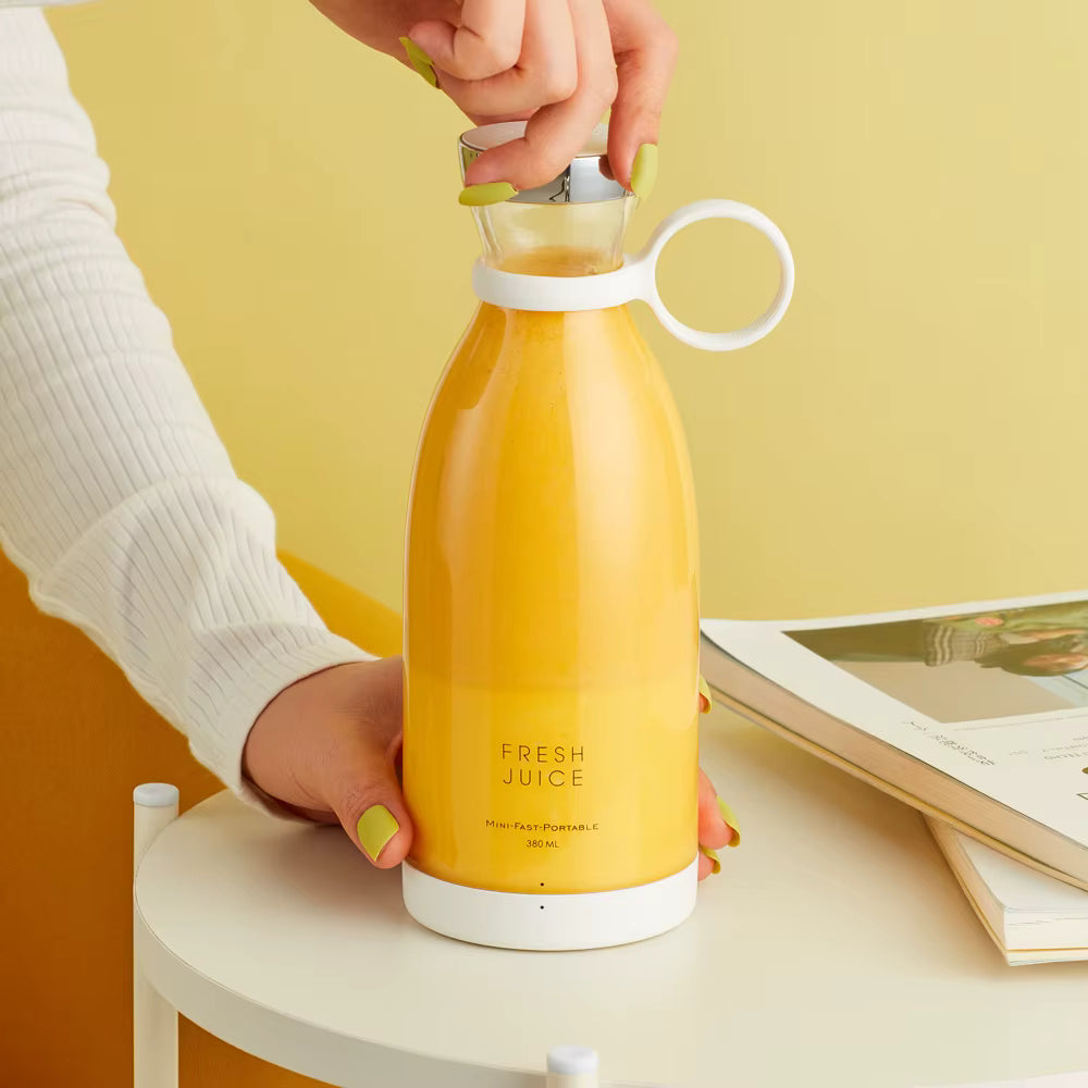 Portable Rechargeable juicer blender wireless mixer fresh juice 350ml