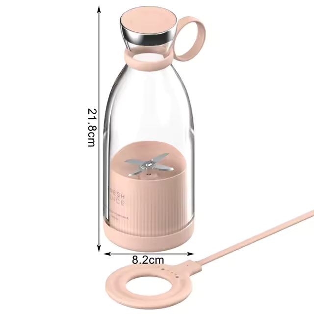 Portable Rechargeable juicer blender wireless mixer fresh juice 350ml