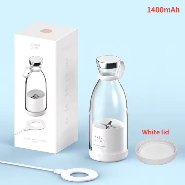 Portable Rechargeable juicer blender wireless mixer fresh juice 350ml